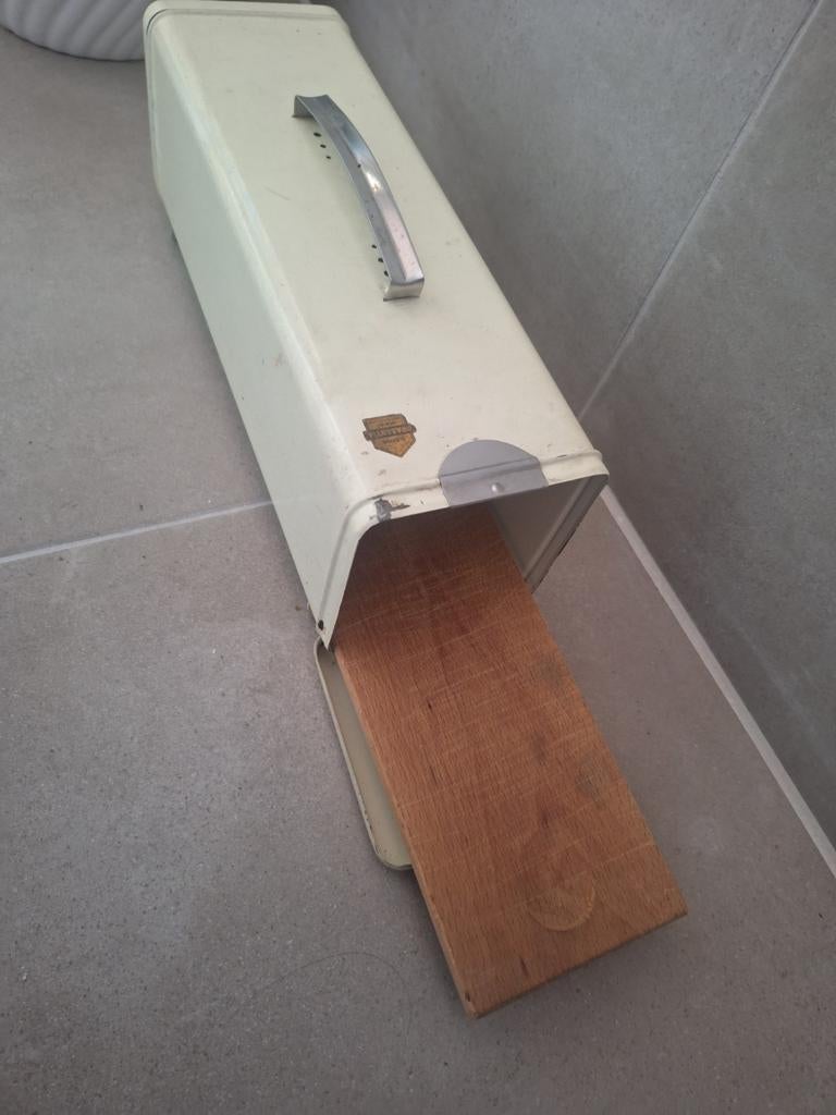 Vintage Brabantia Koektrommel Ontbijtkoek Jaren 60, Ophalen of Verzenden, Gebruikt