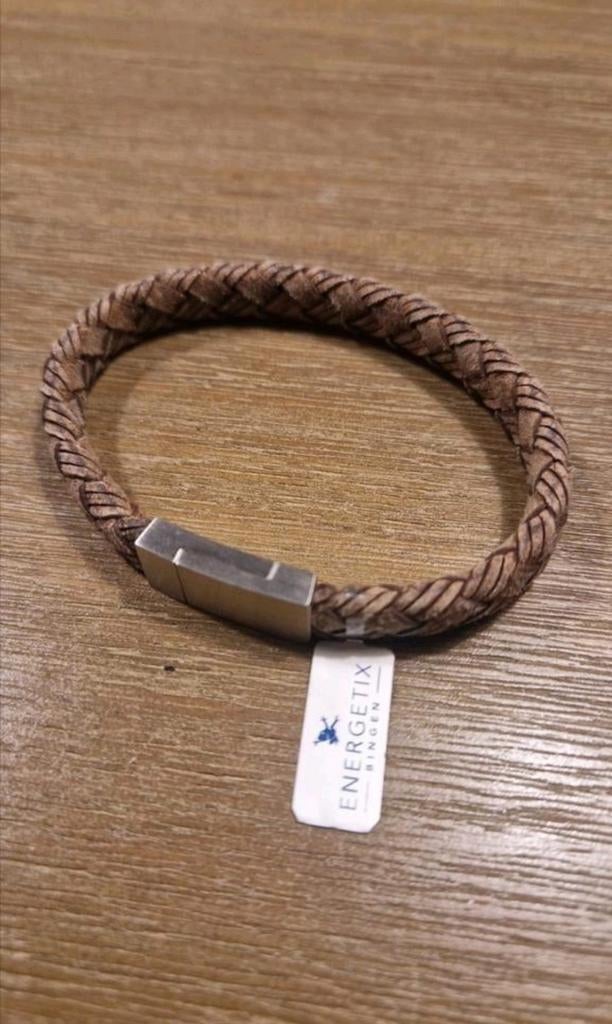 Mooie armband Energetix, Sieraden, Tassen en Uiterlijk, Armbanden, Ophalen of Verzenden, Nieuw, Zilver, Zilver