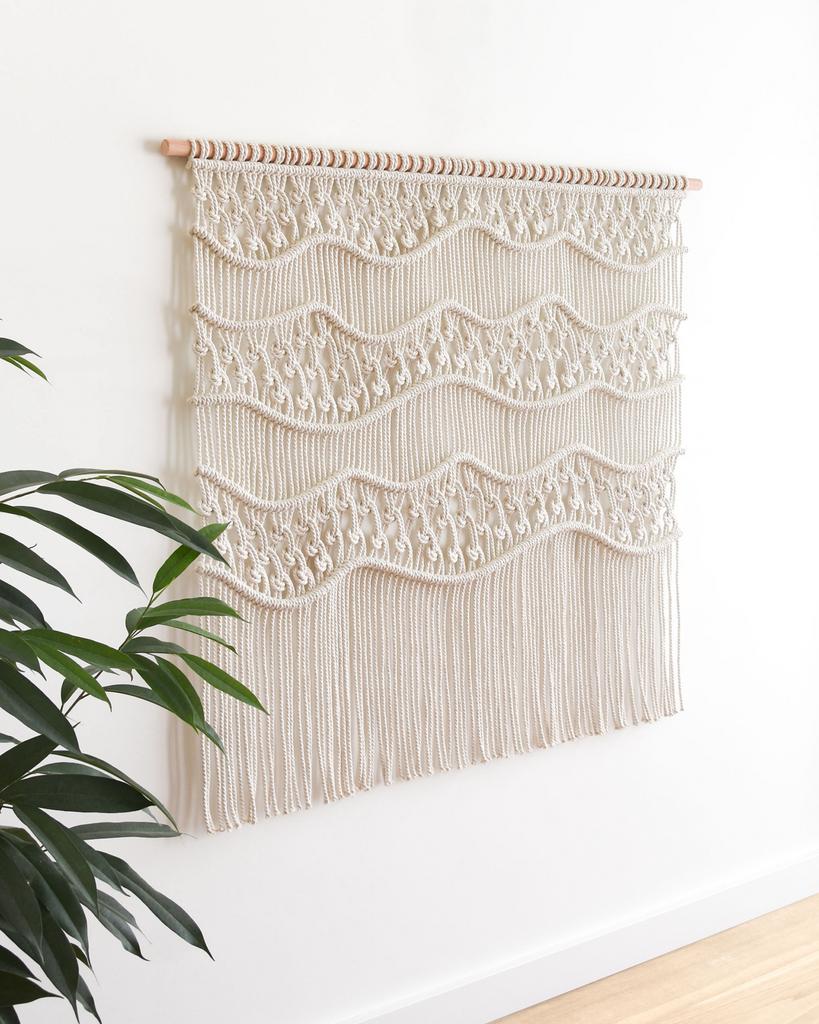 Wandkleed Dreams handgemaakt, 100% natuurlijk naturel ecru, Ophalen of Verzenden, Nieuw
