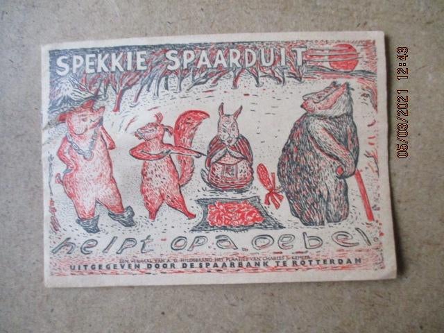 adv0214 spekkie spaarduit 4, Eén stripboek, Ophalen, Gelezen