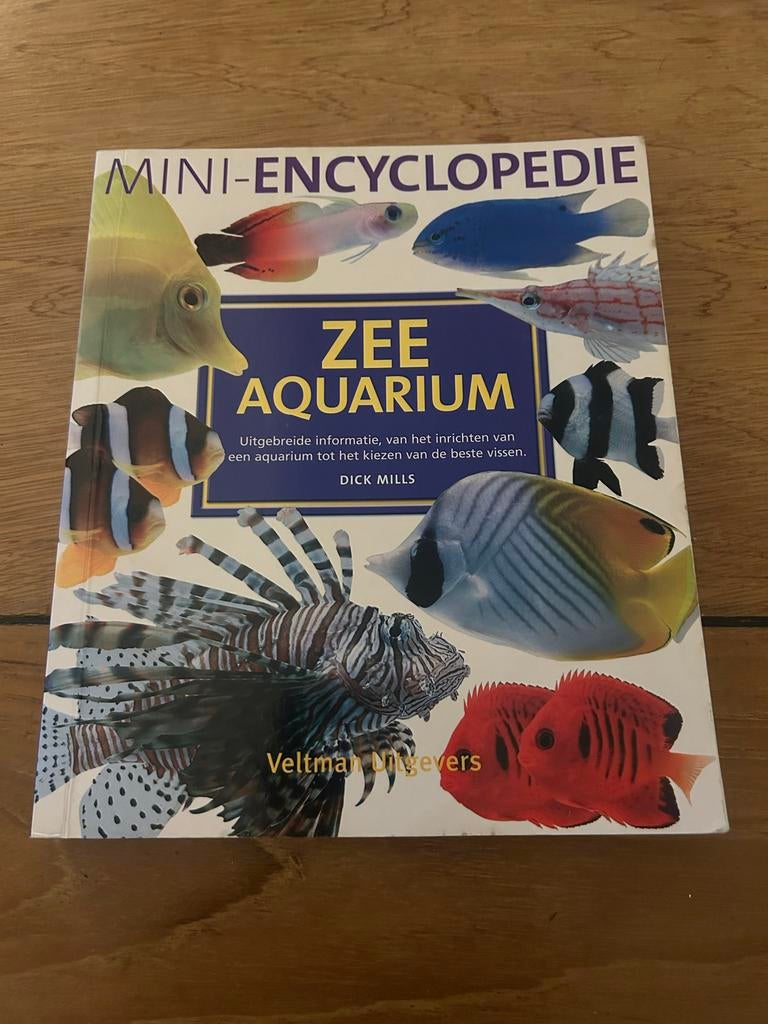 Mini-encyclopedie Zeeaquarium - Veltman Uitgevers, Boeken, Ophalen of Verzenden, Gelezen, Dieren, Los deel