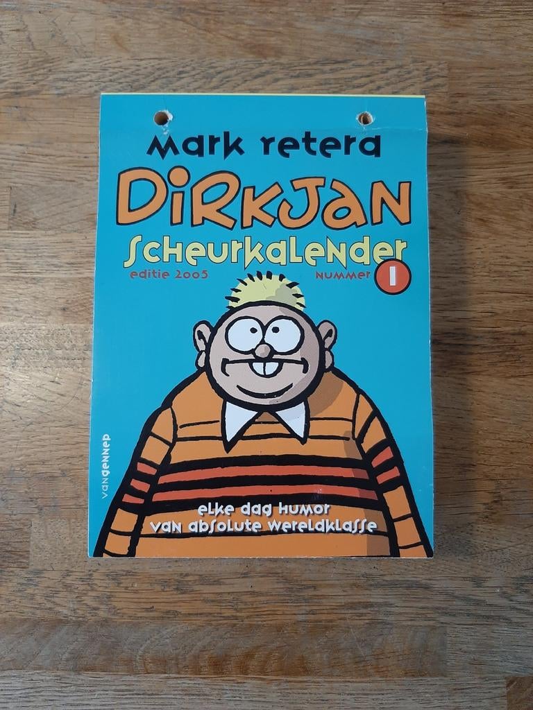 Dirkjan scheurkalender 2005, Ophalen of Verzenden, Gelezen