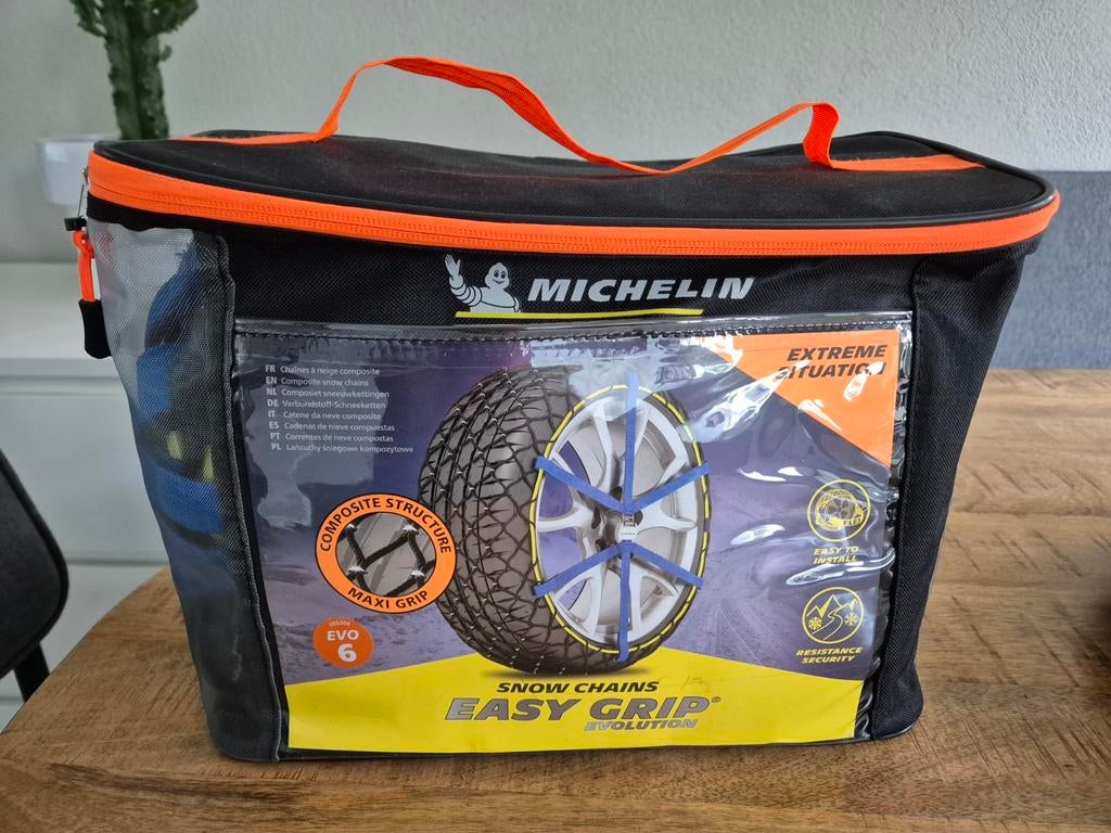 Sneeuwkettingen Michelin Easy Grip Evo 6, Auto diversen, Sneeuwkettingen, Ophalen, Nieuw