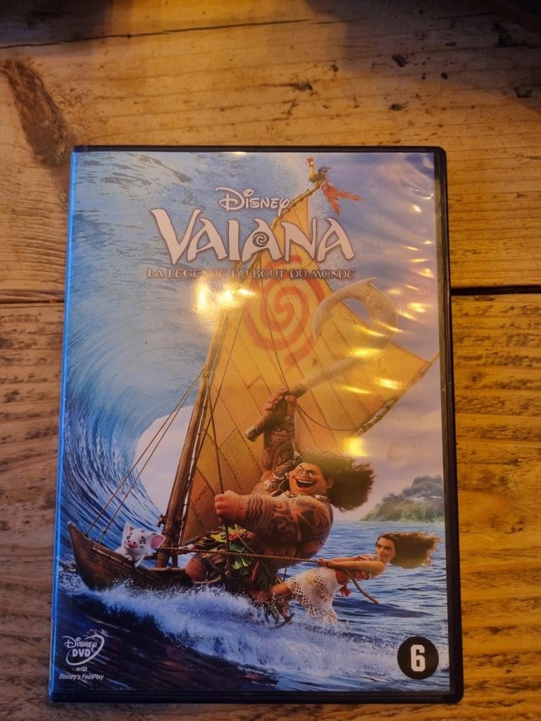 Vaiana DVD - Disney Avontuur, Avontuur, Alle leeftijden, Ophalen of Verzenden, Zo goed als nieuw