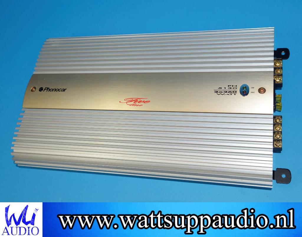 Phonocar PH5130 2 kanaals / mono versterker 2 x 220WRMS