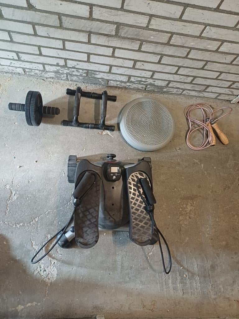 Fitness set voor thuisgebruik - compleet!, Ophalen, Gebruikt, Benen, Overige typen