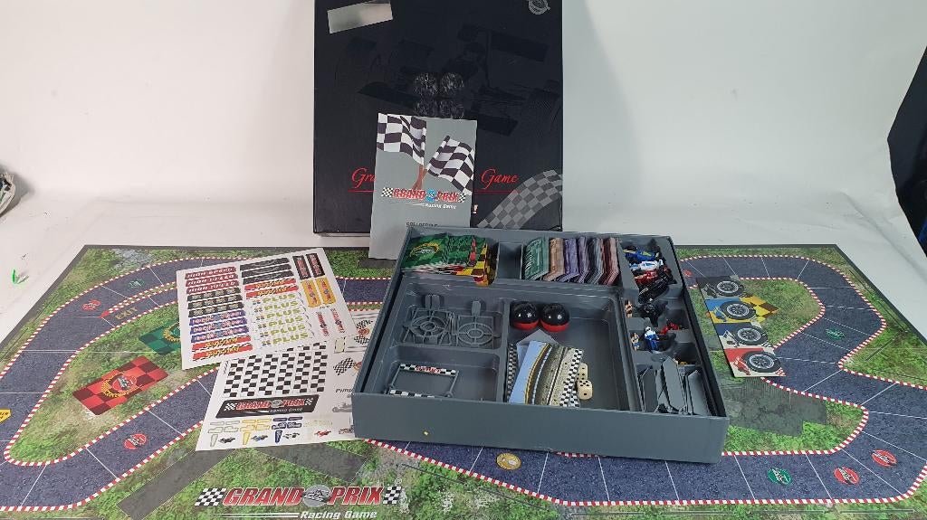 Grand Prix Racing Game, Formule 1 bordspel. Als nieuw! 8C9, Hobby en Vrije tijd, Gezelschapsspellen | Bordspellen, Tweedehands verkoop