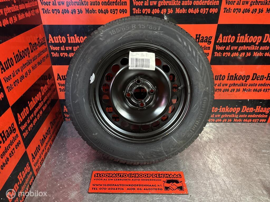 Opel Saab | Velg + Band | 4x100 | 185/65/R15 | NIEUW!, Auto-onderdelen, Gebruikt, Opel, Ophalen of Verzenden, Opel