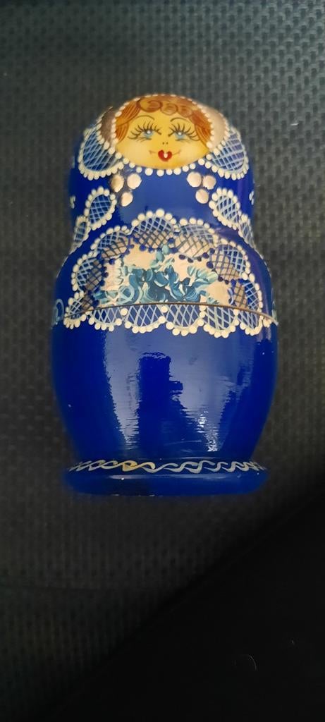 Blauwe Matroesjka Poppen Set, Ophalen of Verzenden