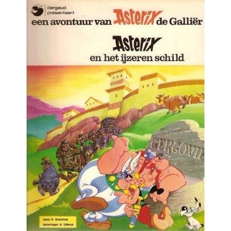 Asterix en het ijzeren schild uit 1968 /ongelezen, Verzenden, Eén stripboek, R.Goscinny, Zo goed als nieuw