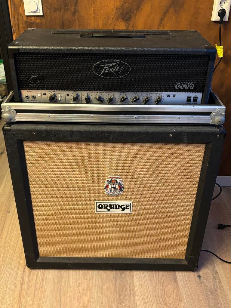 Peavey 6505 USA + Orange PPC412 Cabinet, Ophalen, Gebruikt, Gitaar, 100 watt of meer