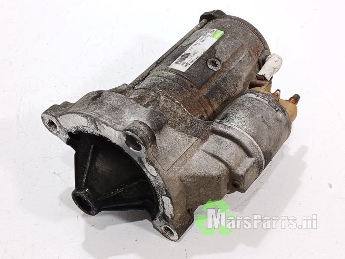 Startmotor van een Citroen Jumpy