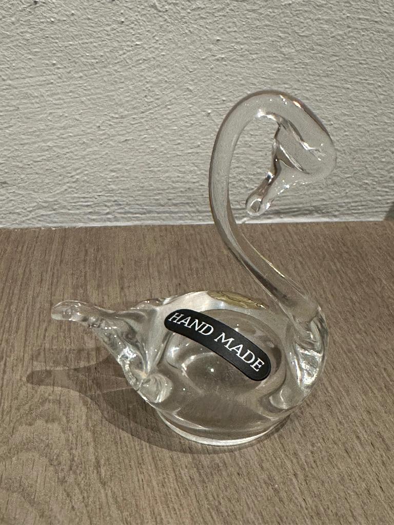 Zwaan kristal Made in Polen hand made, Ophalen of Verzenden