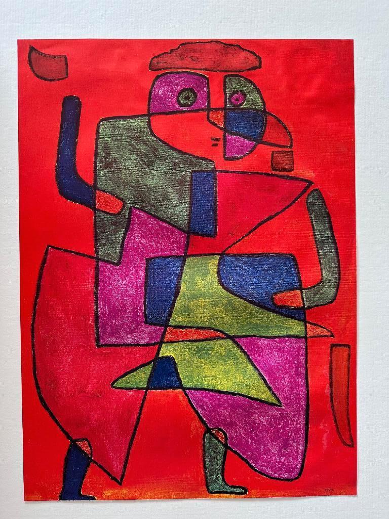 Paul Klee offsetdruk, Ophalen