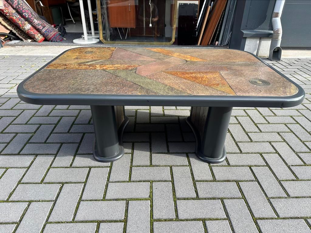 Stenen vintage coffeetable, Huis en Inrichting, Ophalen, Gebruikt
