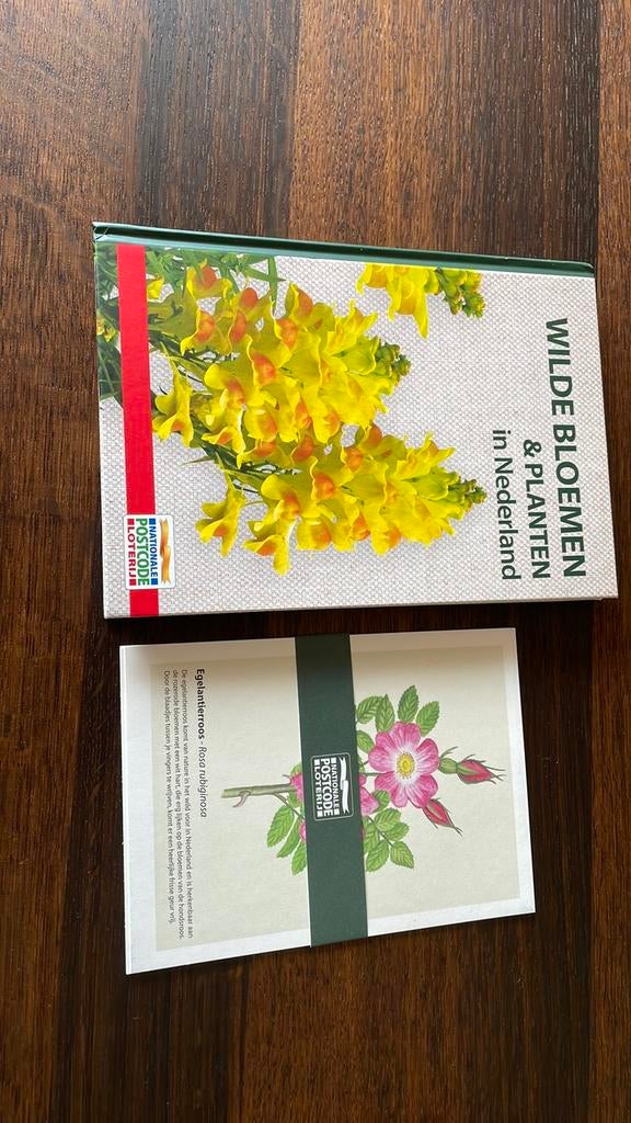 Wilde bloemen en planten in Nederland, Boeken, Natuur, Bloemen, Planten en Bomen, Postcodeloterij, Nieuw, Ophalen of Verzenden