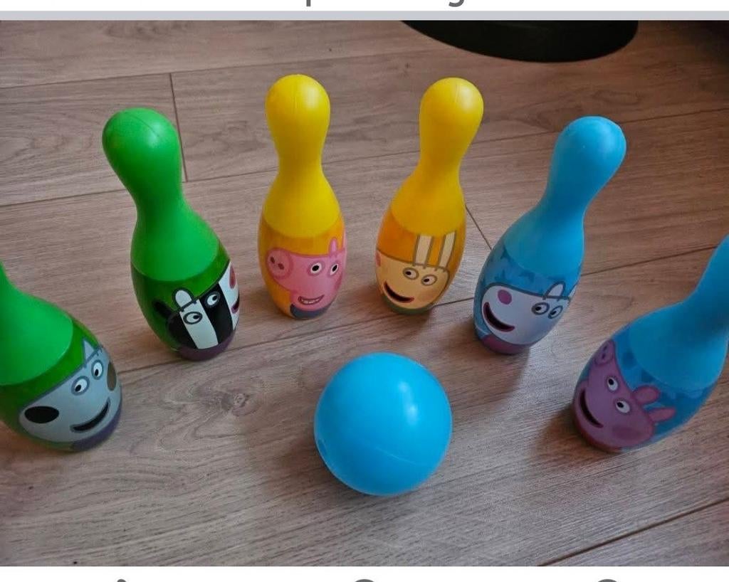 Peppa Pig Bowlingset, Ophalen, Zo goed als nieuw