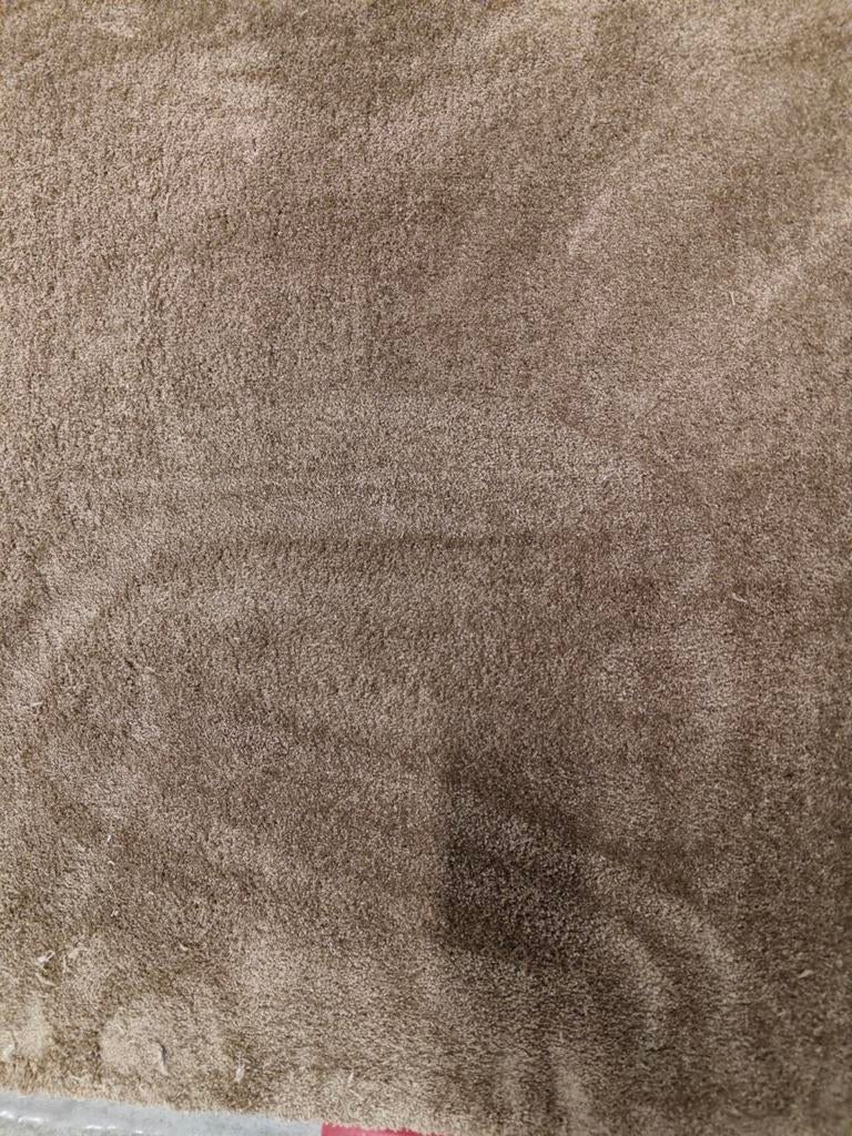 Prachtige velvet beige satijn zacht coupon tapijt 400x400
