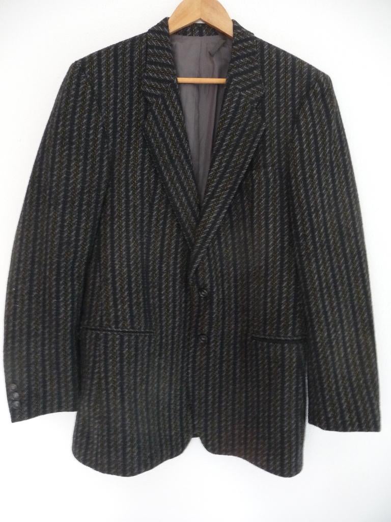 wollen colbert van gils maat M L, Kleding | Heren, Kostuums en Colberts, Ophalen of Verzenden, Gedragen, Maat 48/50 (M), Grijs