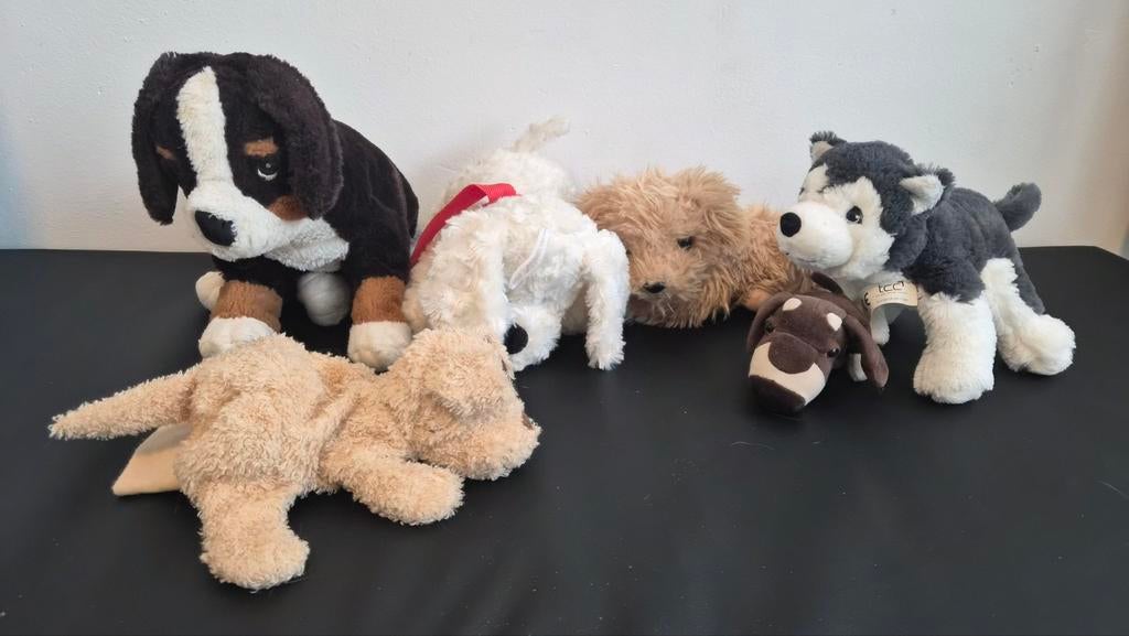 Knuffel hondjes, Ophalen of Verzenden, Zo goed als nieuw, Hond