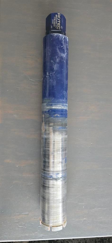 ROTEC Diamantboor 62x400mm - Slechts 2x gebruikt, Ophalen of Verzenden, Zo goed als nieuw, 600 watt of meer, Boor- en/of Breekhamer