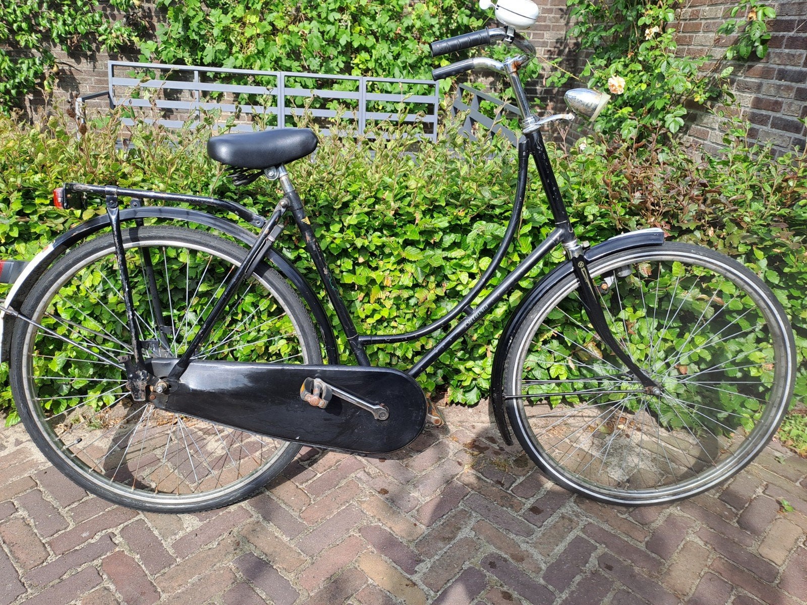 Goede  Batavus Old dutch Damesfiets omafiets, Ophalen, Terugtraprem, Batavus, 53 tot 56 cm