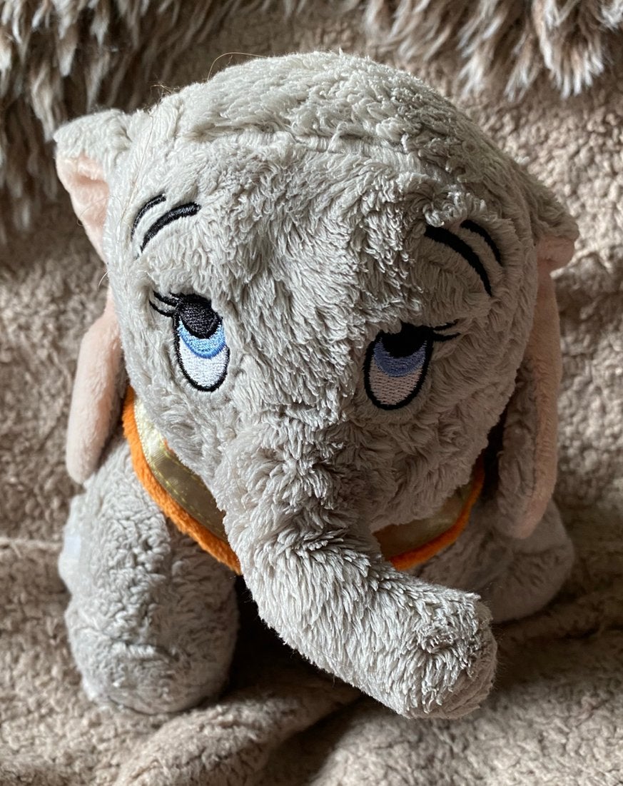 Disney - Dumbo Knuffel (25cm), Disney, Grijs, Ophalen of Verzenden, Wasbaar
