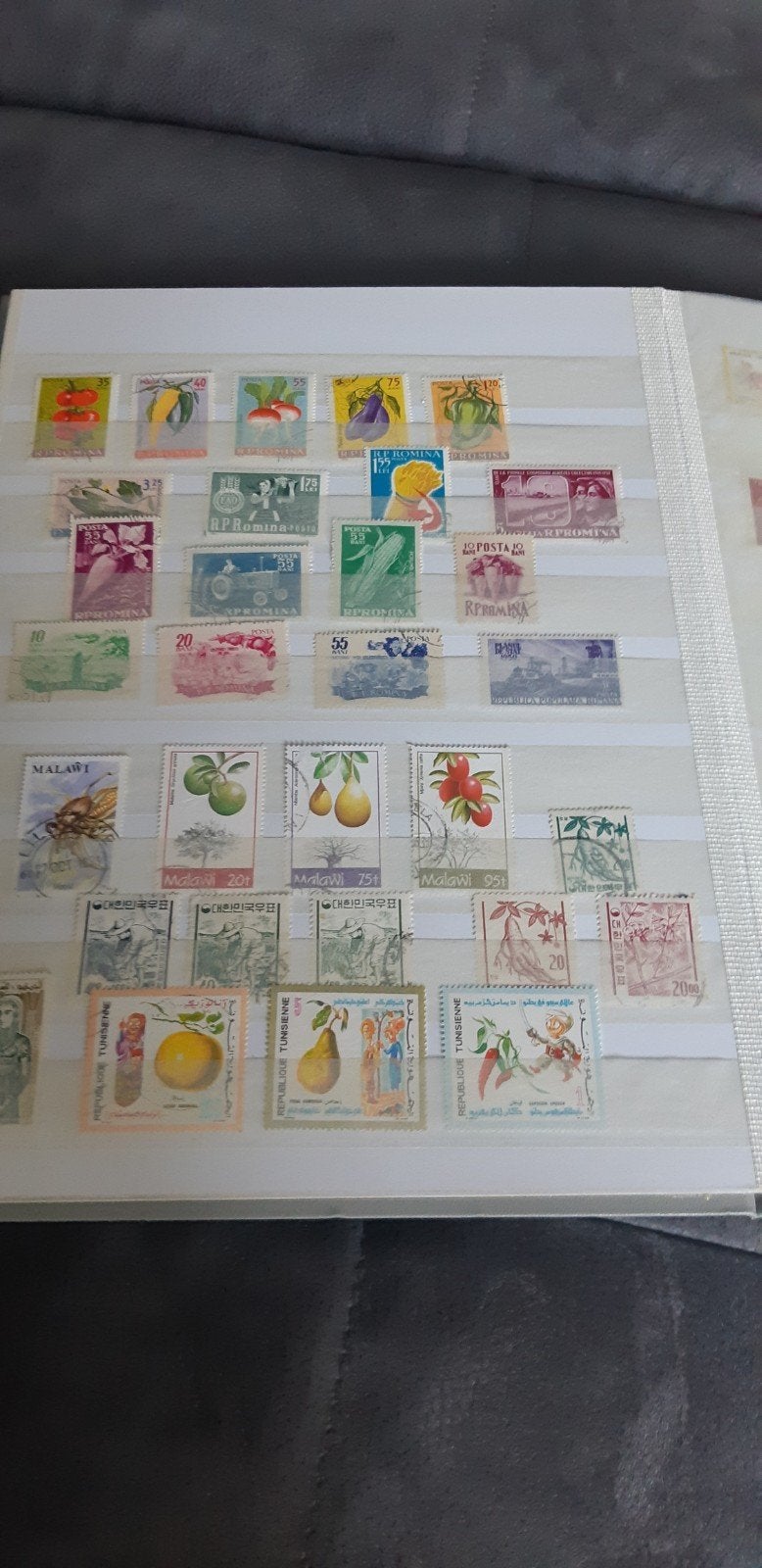 Postzegels vruchten kavel 10, Ophalen of Verzenden, Gestempeld, Dier of Natuur
