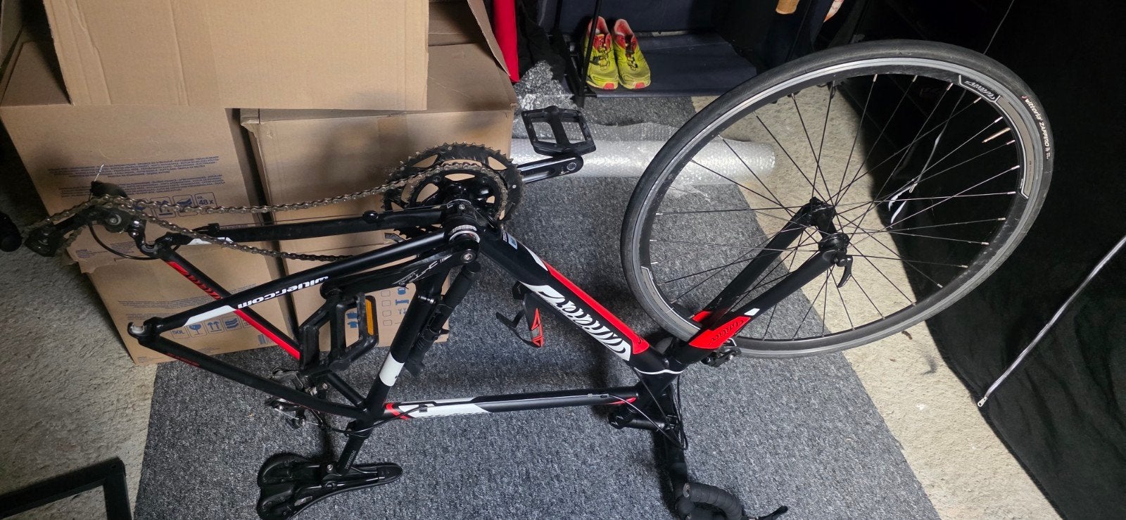 wielrenfiets willier maat L, Fietsen en Brommers, 55 cm of meer, Ophalen, Meer dan 20 versnellingen