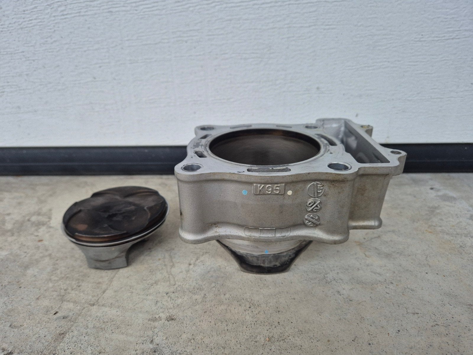 honda crf 250 zuiger en cilinder, Ophalen of Verzenden