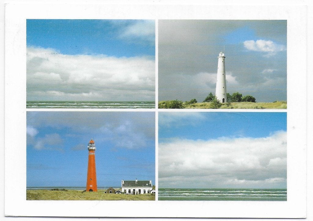 Schiermonnikoog Gelopen Ansichtkaart ( B5640), Ophalen of Verzenden, 1980 tot heden, Gelopen, Gelderland