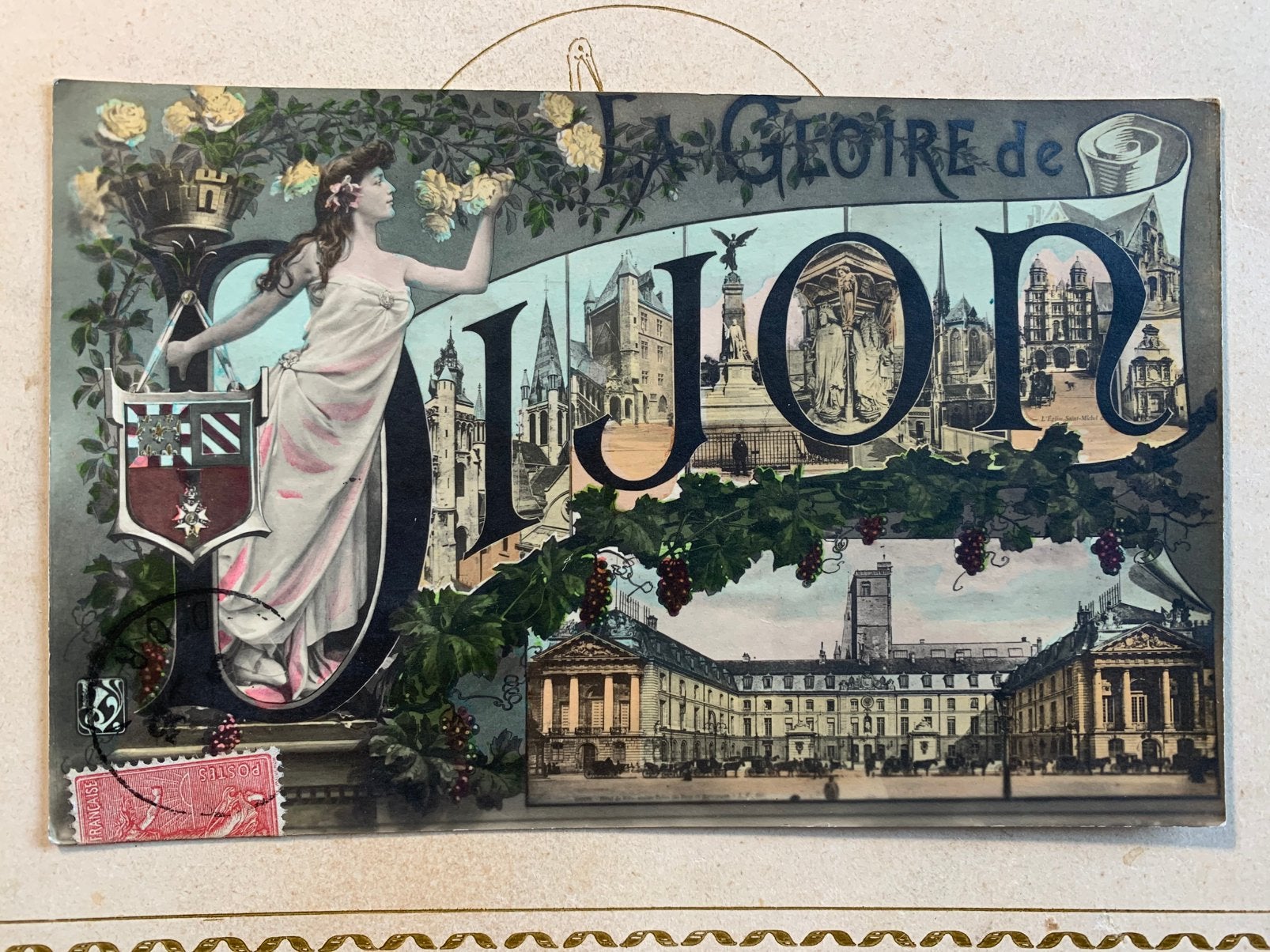 21-1-1906 La Gloire de Dijon (VH), Ophalen of Verzenden, Voor 1920, Gelopen, Frankrijk