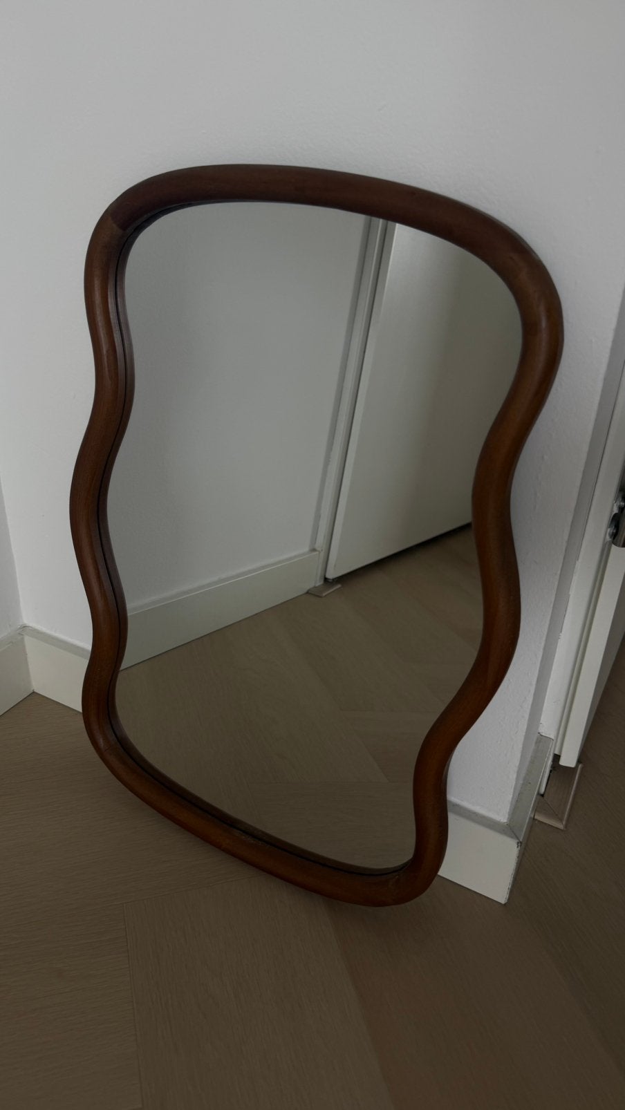 Japandi spiegel, Ophalen, Rechthoekig, Minder dan 50 cm