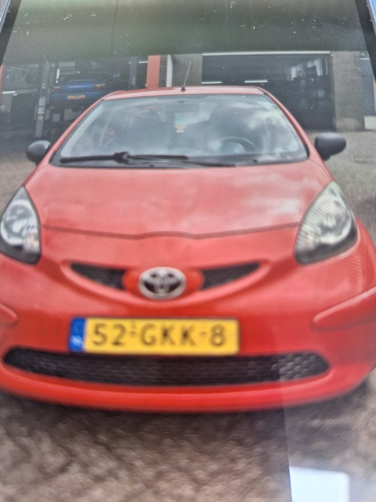 Toyota Aygo  5drs bj 2010 APK NAP, Voorwielaandrijving, Stof, Zwart, Ka