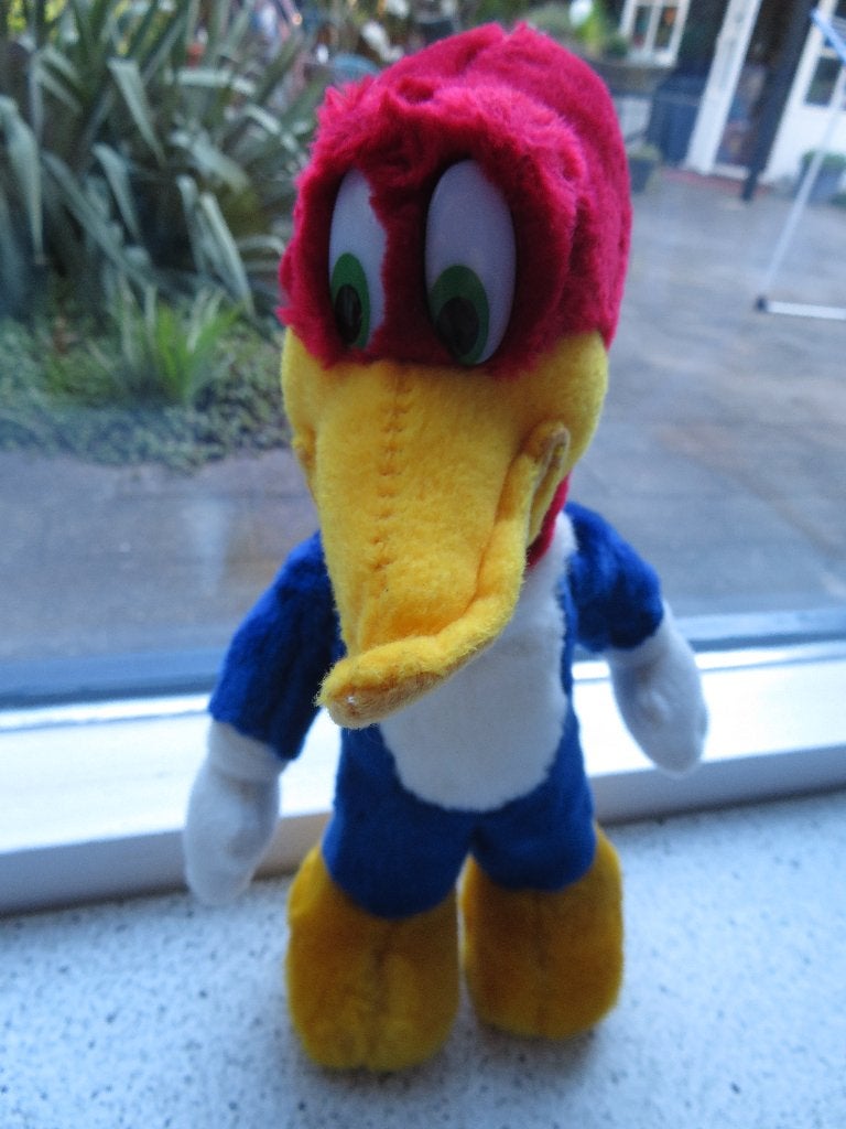 Woody Woodpecker Vintage Port Aventura World 1999, Ophalen of Verzenden, Zo goed als nieuw, Meerkleurig, Eend