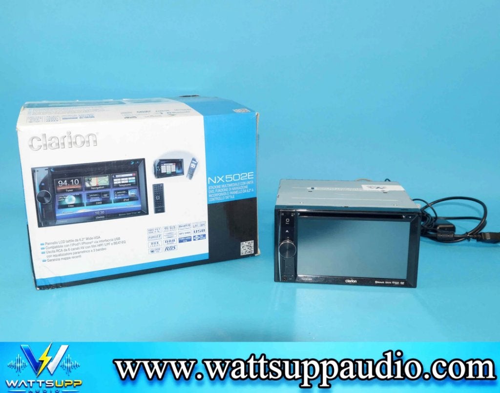Clarion NX502E 2-Din Headunit / Autoradio