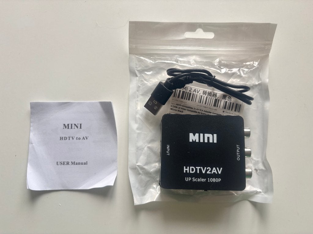 116 hdmi2av converters. nieuw in verpakking, Ophalen, Nieuw