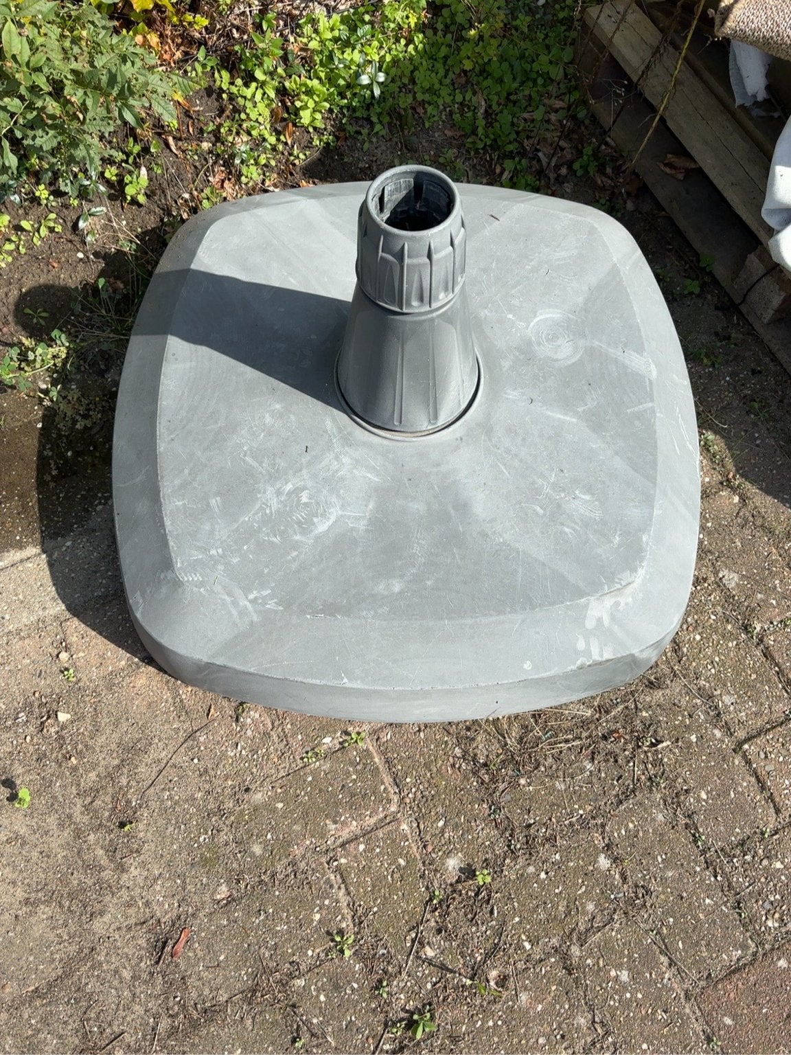 Te koop parasolvoet, Ophalen, Zo goed als nieuw, Minder dan 1 meter, Parasolvoet