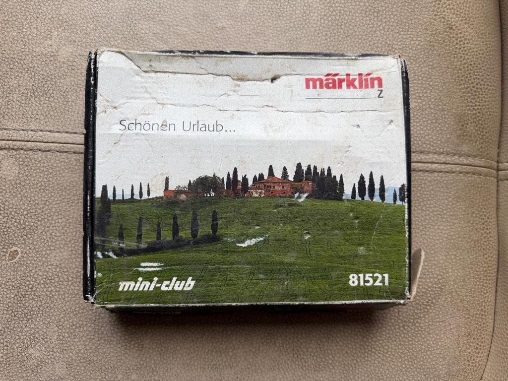 Marklin mini vakantie trein 9 volt, Ophalen of Verzenden