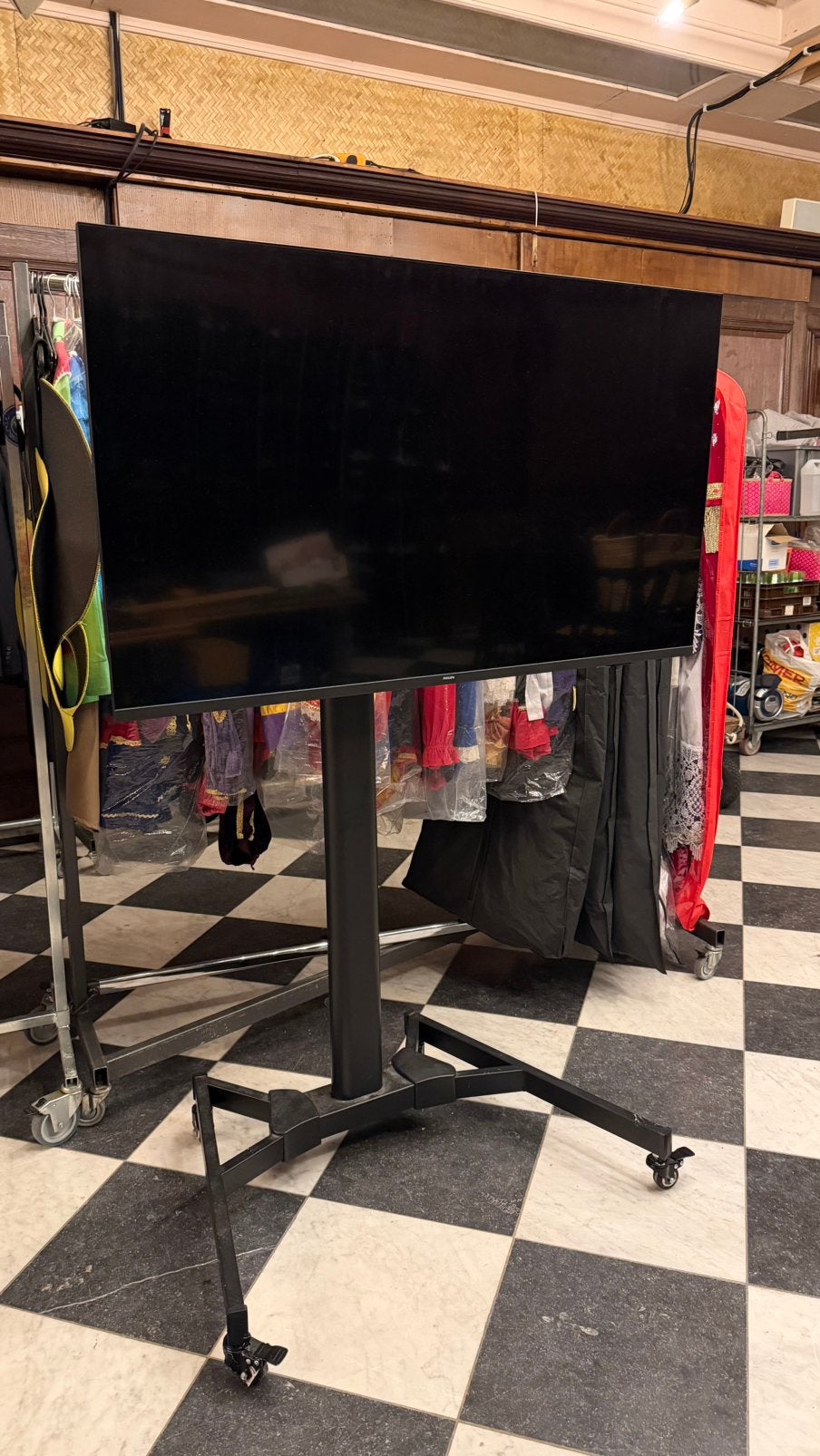Philips TV 4K Ultra HD smart 55” met poot, Ophalen, Philips, LED, 50 Hz