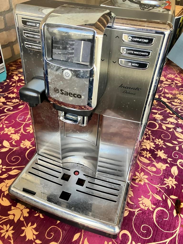 Defecte Saeco koffiemachine - voor onderdelen, Ophalen, Niet werkend, Saeco, Koffiebonen