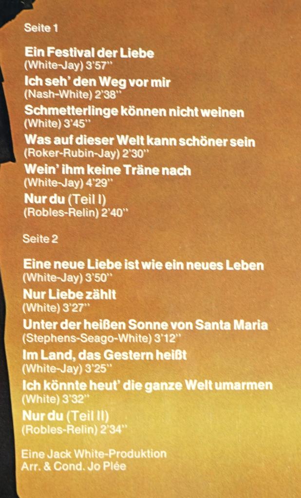 jurgen marcus , ein festival der liebe - LP, Inclusief binnenhoes, Ophalen of Verzenden, Gebruikt, 12 inch