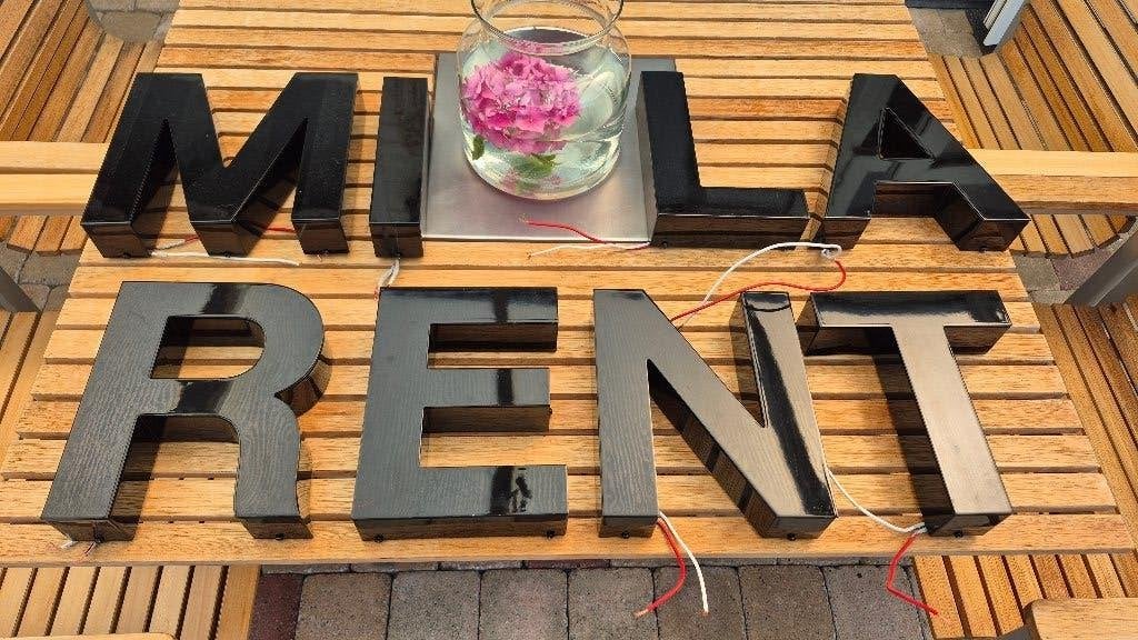 Reklame letters, Verzamelen, Merken en Reclamevoorwerpen, Ophalen of Verzenden, Zo goed als nieuw, Reclamebord