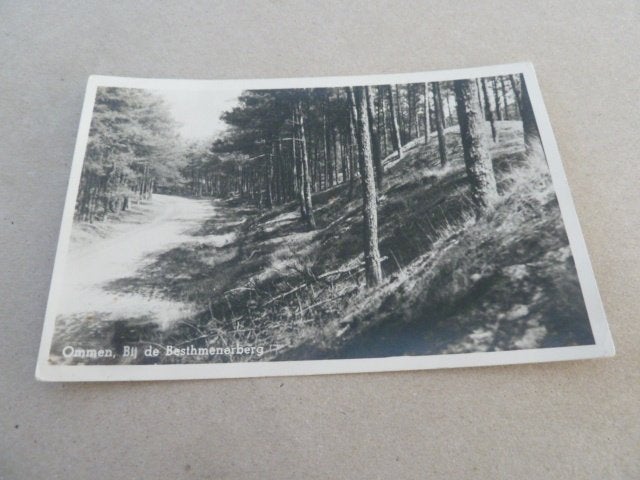 Ommen circa 1950 Bij de Besthmenerberg, Ophalen of Verzenden, 1940 tot 1960, Gelopen, Overijssel