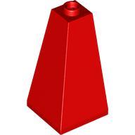 Lego Red Slope 75 2 x 2 x 3 Double Convex, Ophalen of Verzenden, Gebruikt, Losse stenen, Lego