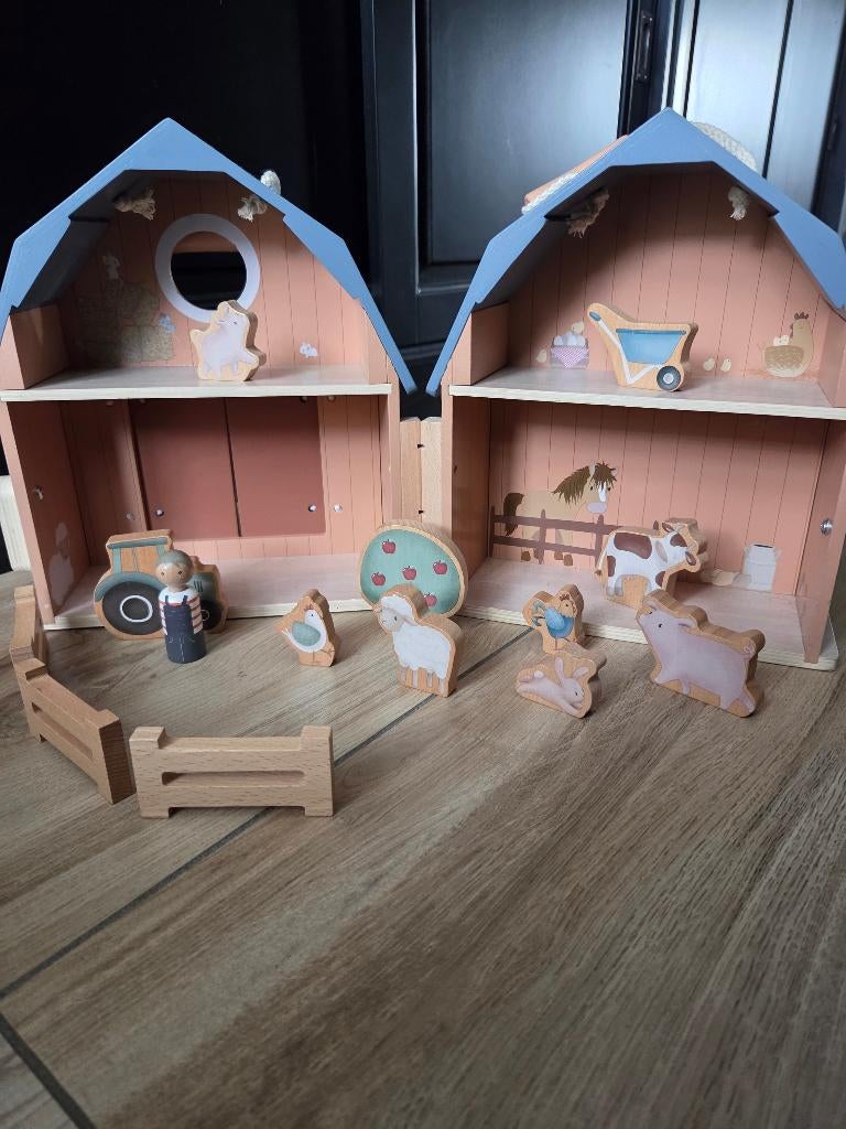 Little dutch houten speelboerderij, Ophalen of Verzenden, Zo goed als nieuw, Overige typen