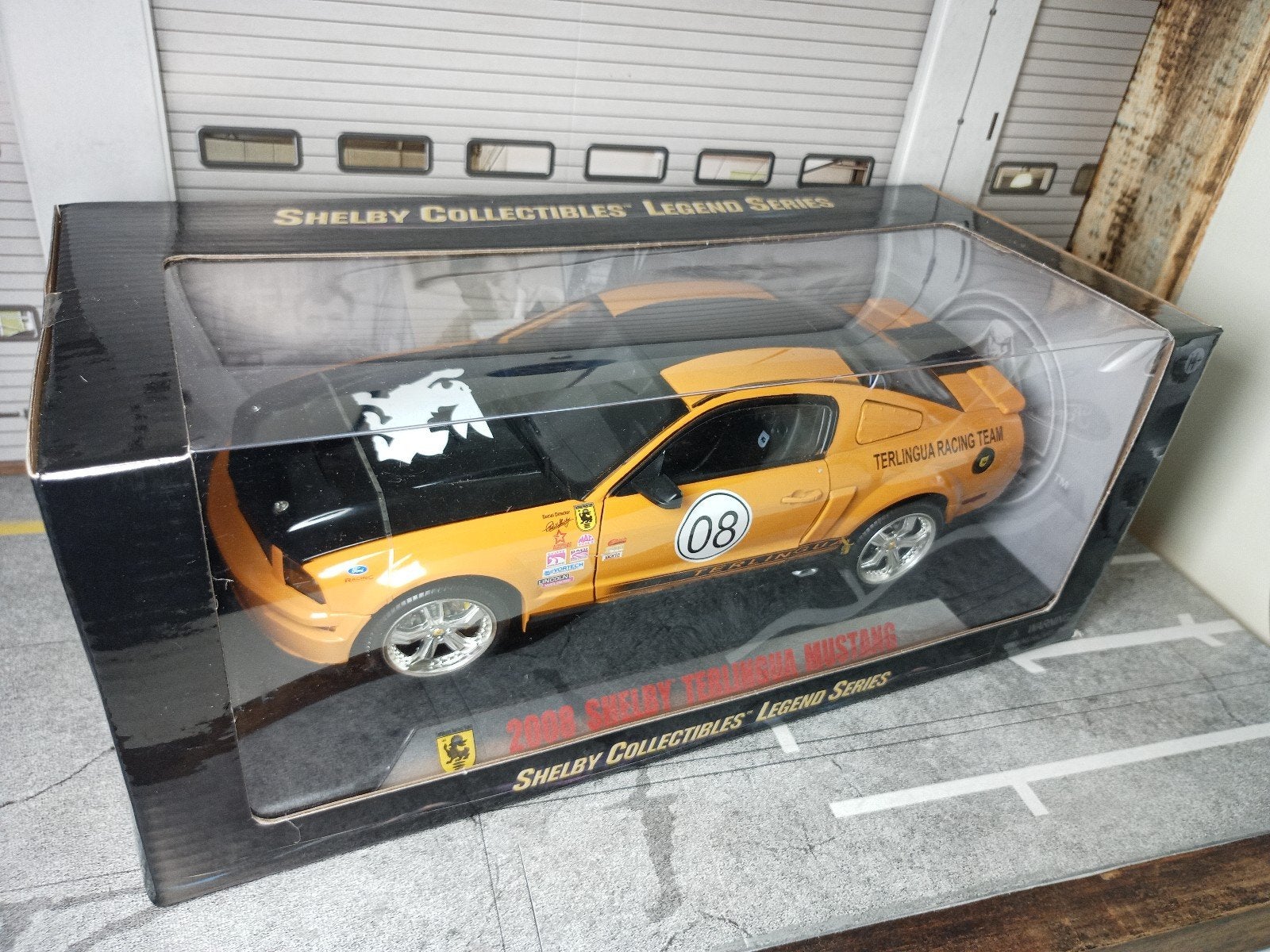 Shelby Collectibles 2008 Terlingua Mustang 1:18, Ophalen of Verzenden, Zo goed als nieuw, Auto, Overige merken