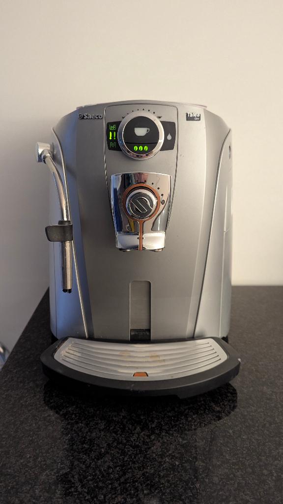 Saeco Talea Giro koffiezetapparaat voor koffiebonen, Ophalen, Gebruikt, Koffiemachine, Koffiebonen
