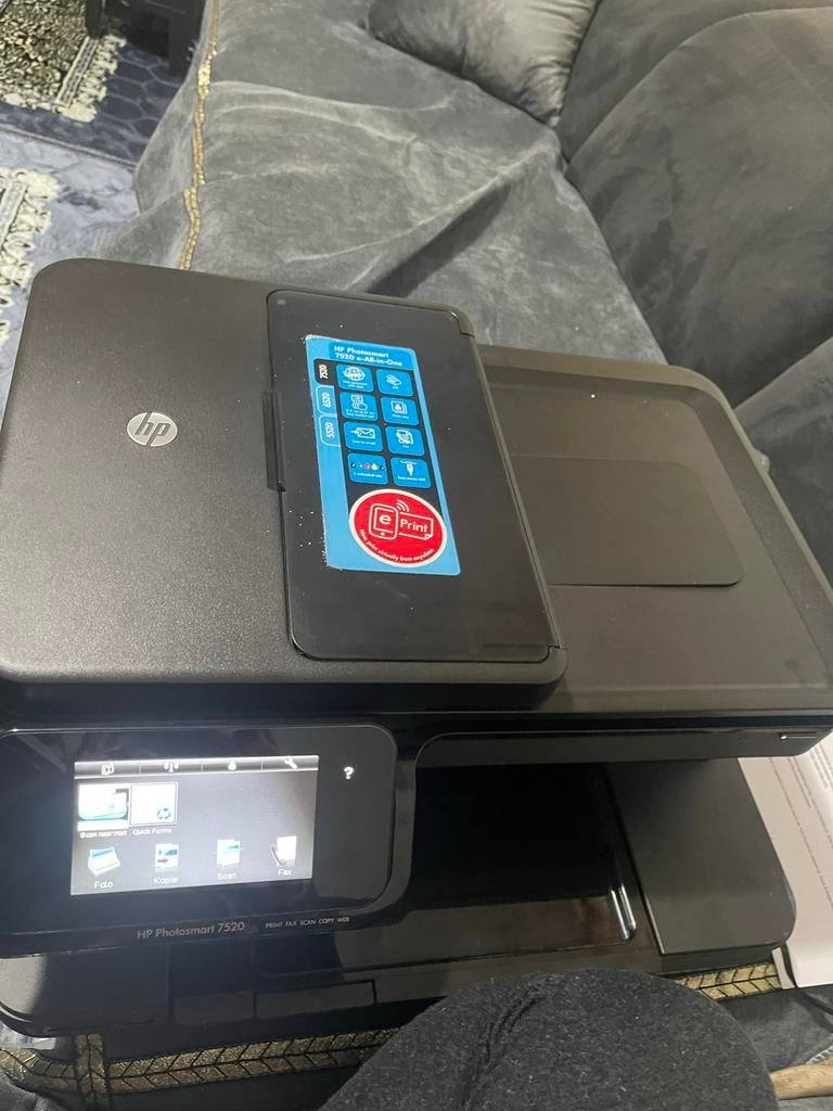 HP Photosmart 7520 e-All-in-One printer, Gebruikt, Faxen, Inkjetprinter, All-in-one