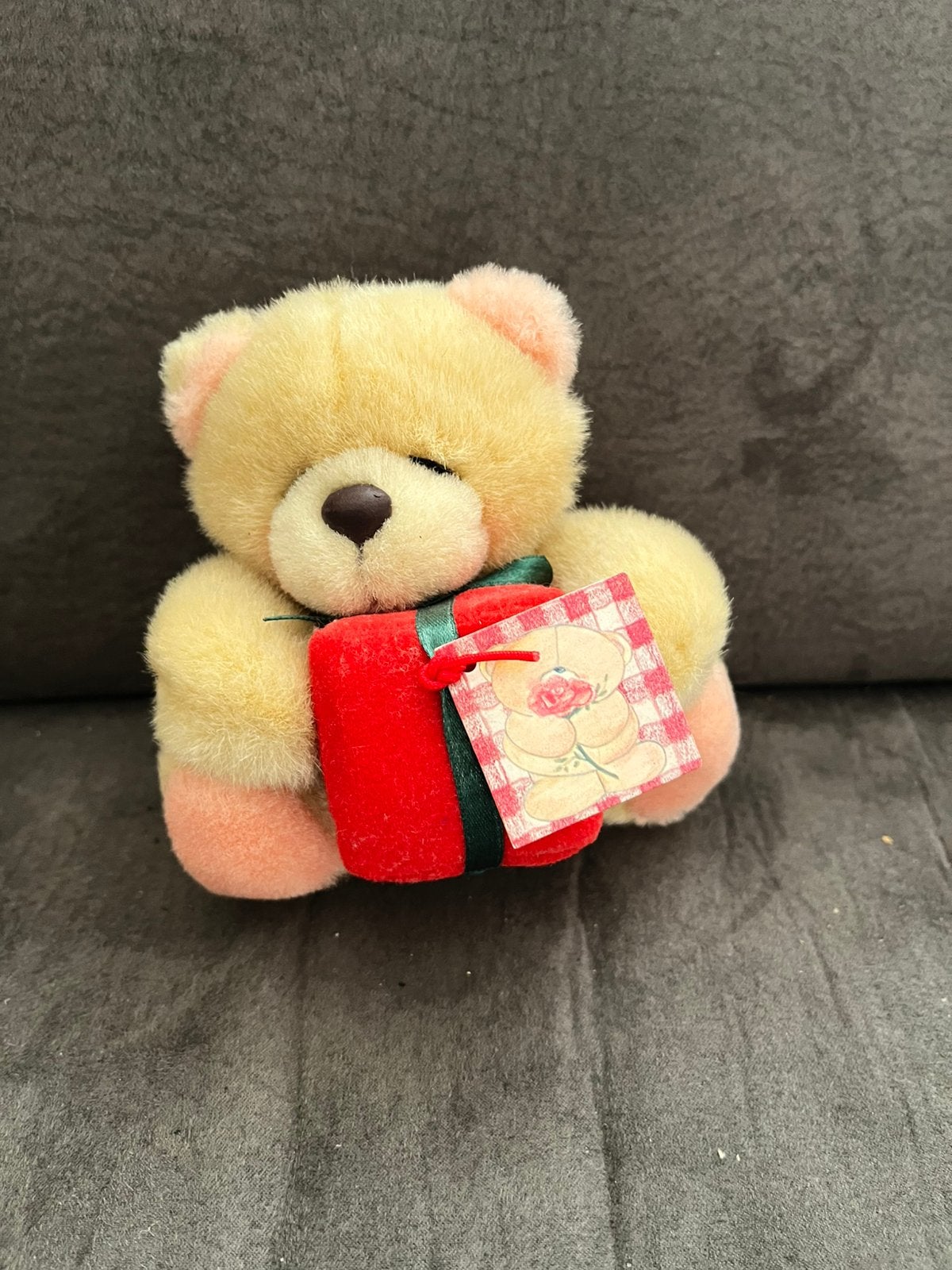Twee vintage Forever Friends beertjes met cadeau, Ophalen of Verzenden, Zo goed als nieuw, Beeldje, Forever Friends